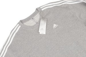 Adidas Bluza damska Essentials 3-Stripes szara IC9905 L 5