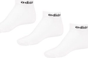 Adidas Skarpety adidas Linear Ankle Socks Cushioned Socks 3p białe HT3457 34-36 1
