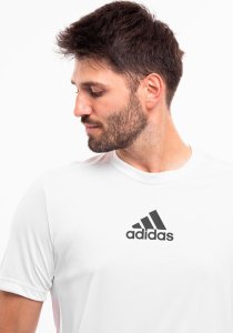 Adidas Koszulka męska adidas Primeblue Designed to Move biała GM2135 L 3