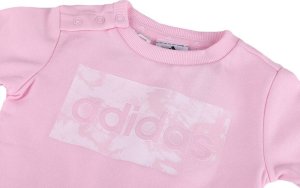 Adidas Dres dla dzieci adidas I Lin ft Jogger różowo-szary H65821 68cm 4