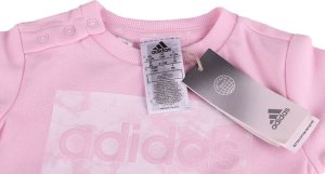 Adidas Dres dla dzieci adidas I Lin ft Jogger różowo-szary H65821 68cm 5