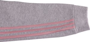 Adidas Spodnie dla dzieci 3-Stripes Tapered Leg szare HD4362 152cm 6