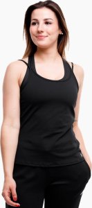 Adidas Koszulka damska adidas Studio Slim Strappy Back Tank Top czarna HE3140 S 1