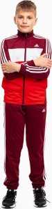 Adidas Dres dla dzieci adidas Essentials Track Suit bordowo-czerwony HE9317 164cm 1