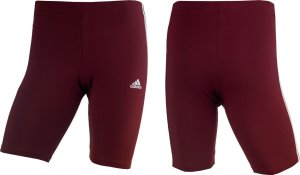 Adidas Spodenki damskie adidas Essentials 3-Stripes czerwone IM2846 M 1