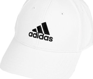 Adidas Czapka z daszkiem adidas Cotton Twill Baseball biała IB3243 Dorośli M/L 3