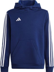 Adidas Bluza dla dzieci adidas Tiro 23 League Sweat Hoodie granatowo-biała HS3605 116cm 1