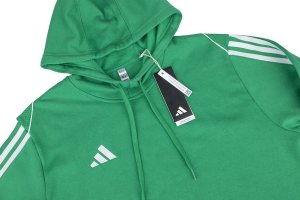 Adidas Bluza męska adidas Tiro 23 League Sweat Hoodie zielona IC7857 S 4