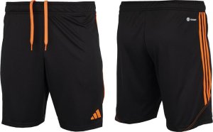 Adidas Spodenki dla dzieci adidas Tiro 23 Club Training czarno-pomarańczowe HZ0188 140cm 1