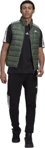 Adidas Kamizelka męska adidas Essentials Down Vest zielona HK4650 M 5