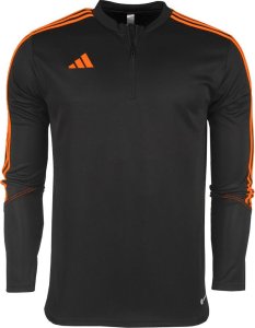 Adidas Bluza dla dzieci adidas Tiro 23 Club Training Top czarno-pomarańczowa HZ0186 128cm 1