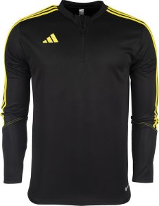 Adidas Bluza dla dzieci adidas Tiro 23 Club Training Top czarno-żółta IC1581 152cm 1