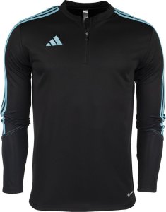 Adidas Bluza dla dzieci adidas Tiro 23 Club Training Top szaro-niebieska IC1582 152cm 1