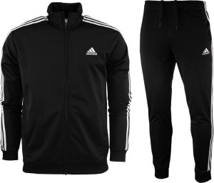 Adidas Dres męski adidas Basic 3-Stripes Tricot czarny IC6747 XL 1