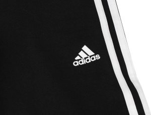 Adidas Legginsy dla dzieci Essentials 3-Stripes Cotton Tights black IC3623 164cm 2