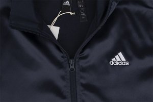 Adidas Dres męski adidas Satin French Terry Track Suit granatowy HI5396 S 3