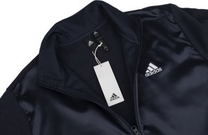 Adidas Dres męski adidas Satin French Terry Track Suit granatowy HI5396 S 5