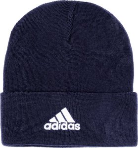 Adidas Czapka męska adidas Logo Beanie OSFM granatowa HL4809 1