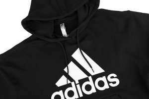 Adidas Bluza damska Essentials Big Logo Oversized French Terry Hoodie czarna HR4934 M 4