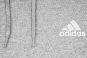 Adidas Bluza męska adidas Essentials French Terry 3-Stripes Hoodie szara IC0437 L 2