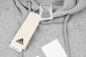 Adidas Bluza męska adidas Essentials French Terry Big Logo Hoodie szara IC9364 S 4