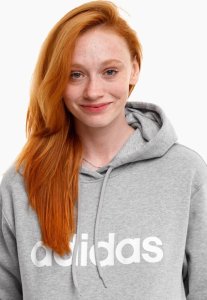 Adidas Bluza damska Essentials Linear szara IC6884 XL 3
