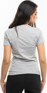 Adidas Koszulka damska Loungwear Essentials Slim Logo szara HL2053 M 2