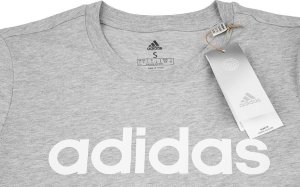 Adidas Koszulka damska Loungwear Essentials Slim Logo szara HL2053 M 6