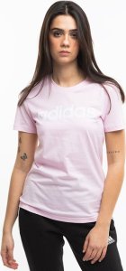 Adidas Koszulka damska adidas Loungwear Essentials Slim Logo Tee różowa GL0771 M 1