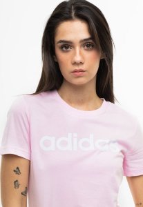 Adidas Koszulka damska adidas Loungwear Essentials Slim Logo Tee różowa GL0771 XS 3