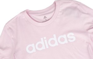 Adidas Koszulka damska adidas Loungwear Essentials Slim Logo Tee różowa GL0771 XS 5