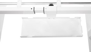 Organizer Beliani Organizer kabli pod biurko regulowane manualnie biały TRACIE 3