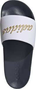 Adidas Klapki damskie adidas Adilette Shower biało-granatowe GZ5930 38 3