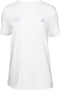 Adidas Koszulka damska adidas Signature Tee biała GV1345 L 1