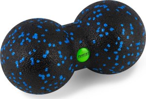 Neo-Sport Podwójna piłka do masażu i fitness NS-966 czarno-niebieska 6