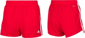 Adidas Spodenki damskie adidas Woven 3-Stripes Sport Shorts czerwone GN3108 XL 1