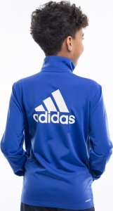 Adidas Dres dla dzieci adidas Essentials Big Logo Track Suit niebiesko-czarny HR6408 152cm 4