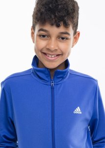 Adidas Dres dla dzieci adidas Essentials Big Logo Track Suit niebiesko-czarny HR6408 152cm 5