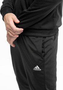 Adidas Dres męski adidas Linear Logo Tricot Track Suit czarny IC6775 S 7