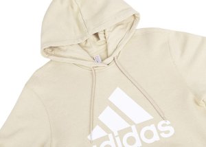 Adidas Bluza damska adidas Essentials Big Logo Regular Fleece Hoodie beżowa IR9330 M 4