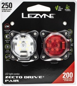 Lezyne Zestaw lampek Lezyne Zecto Drive 250+, Zecto Drive 200+, 250 lm, 200 lm 8