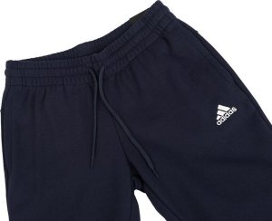 Adidas Spodnie damskie adidas Essentials Linear French Terry Cuffed granatowe IC6869 S 3