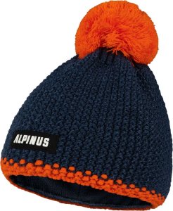 Alpinus Czapka Alpinus Mutenia Hat granatowo-pomarańczowa TT43840 L/XL 1