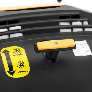 Ulsonix Zamiatarka ręczna magazynowa do piasku liści 2 szczotki 92 cm 40 l Zamiatarka ręczna magazynowa do piasku liści 2 szczotki 92 cm 40 l 4