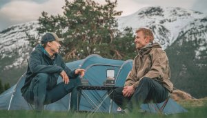 Robens Stolik turystyczny Robens Adventure Aluminium Table L - black Uniwersalny 3