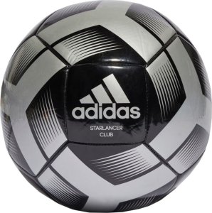 Adidas Piłka nożna adidas Starlancer Club czarno-srebrna IA0976 4 1