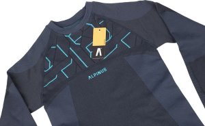 Alpinus Bluza termoaktywna męska Alpinus Tactical Gausdal grafitowo-niebieska SI8912 - SI8916 M 4