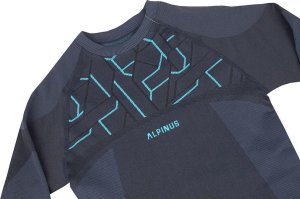 Alpinus Bluza termoaktywna męska Alpinus Tactical Gausdal grafitowo-niebieska SI8912 - SI8916 S 3