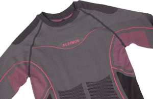 Alpinus Bielizna termoaktywna dla dziewczynek Alpinus Tactical Mora Set grafitowo-różowa SI8937 - SI8939 120-136 4