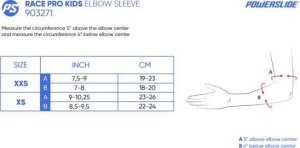 Powerslide Ochraniacze łokci Powerslide Race Pro Elbow Sleeve L/XL 2